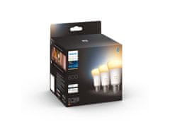 Philips Hue Bluetooth LED White Ambiance set 3ks žiaroviek Philips 8719514328266 E27 A60 3x6W 3x800lm 2200-6500K biele stmievateľné