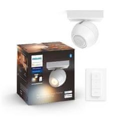 Philips Philips HUE WA Buckram bodové LED svietidlo GU10 5W 350lm 2200-6500K, biele plus ovládač