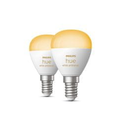 Philips Philips HUE SET 2x WA LED Luster žiarovka E14 5,1 W 470lm 2200-6500K IP20, stmievateľné