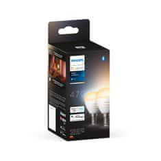 Philips Philips HUE SET 2x WA LED Luster žiarovka E14 5,1 W 470lm 2200-6500K IP20, stmievateľné