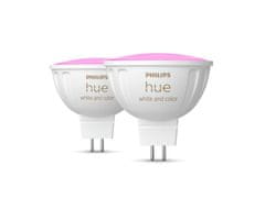 Philips Philips HUE WACA sada 2x LED žiarovka GU5,3 MR16 6,3 W 12V 400lm 2200K-6500K RGB IP20