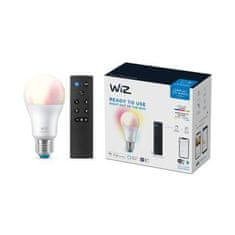 WiZ WiZ SET 1x LED žiarovka E27 A60 8W (60W) 806lm 2200-6500K RGB IP20, stmievateľná plus ovládač