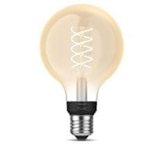 Philips Philips HUE white LED Filament žiarovka E27 G93 7W 550lm 2100K IP20, stmievateľná