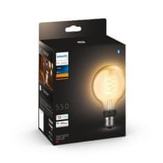 Philips Philips HUE white LED Filament žiarovka E27 G93 7W 550lm 2100K IP20, stmievateľná