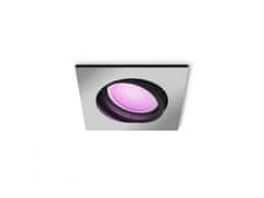 Philips Philips HUE WACA Centura podhľadové LED svietidlo GU10 5,7 W 350lm 2000-6500K RGB IP20 hranaté, hliník