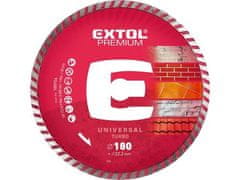 Extol Premium Kotúč diamantový rezný (108754) Turbo, 180mm