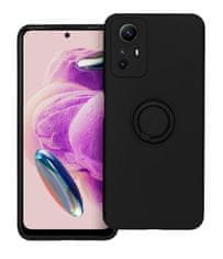 TopQ Kryt RING Xiaomi Redmi Note 12S čierny 107642