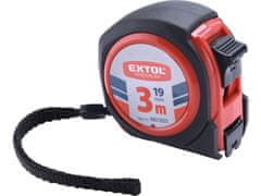 Extol Premium Meter zvinovací COMPACT, 3m, š. pásku 19mm