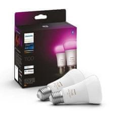 Philips Hue Bluetooth LED White and Color Ambiance set 2ks žiaroviek Philips 8719514291317 E27 A60 9W 1100lm 2000-6500K RGB stmievateľné