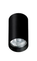 AZZARDO Stropné bodové prisadené svietidlo AZzardo Mini Round black AZ1781 GU10 1x50W IP20 5,6 cm okrúhle čierne