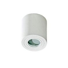 AZZARDO Stropné bodové prisadené svietidlo AZzardo Brant IP44 white AZ2690 GU10 1x50W IP44 9cm biele