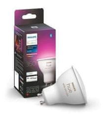 Philips Hue Bluetooth LED White and Color Ambiance žiarovka Philips 8719514339880 GU10 4,3W 350lm 2000K-6500K RGB stmievateľná