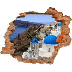 3D fototapeta, Santorini, 125 x100cm