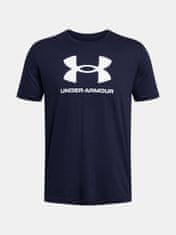 Under Armour Tričko UA SPORTSTYLE LOGO UPDATE SS-BLU XXL