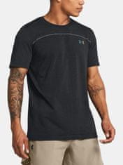 Under Armour Tričko UA Rush Seamless Wordmark SS-BLK S