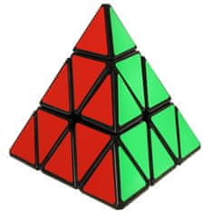 WOWO PYRAMINX Puzzle Kocka - Logická Hra pre Rozvoj Myslenia, 9,7 cm