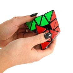 WOWO PYRAMINX Puzzle Kocka - Logická Hra pre Rozvoj Myslenia, 9,7 cm