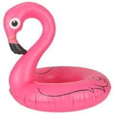 WOWO Detský nafukovací plavecký kruh Flamingo 90cm, vhodný do 6 rokov