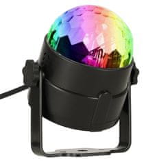 KIK KX129669 RGB LED disko gule + diaľkové ovládanie