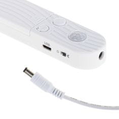 WOWO 2M Batériový LED Pásik s USB a Pohybovým Senzorom - Studená Biela