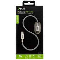 KIK KX4241 Kábel USB-C USB-C dva konce 65W 3A 1m premium