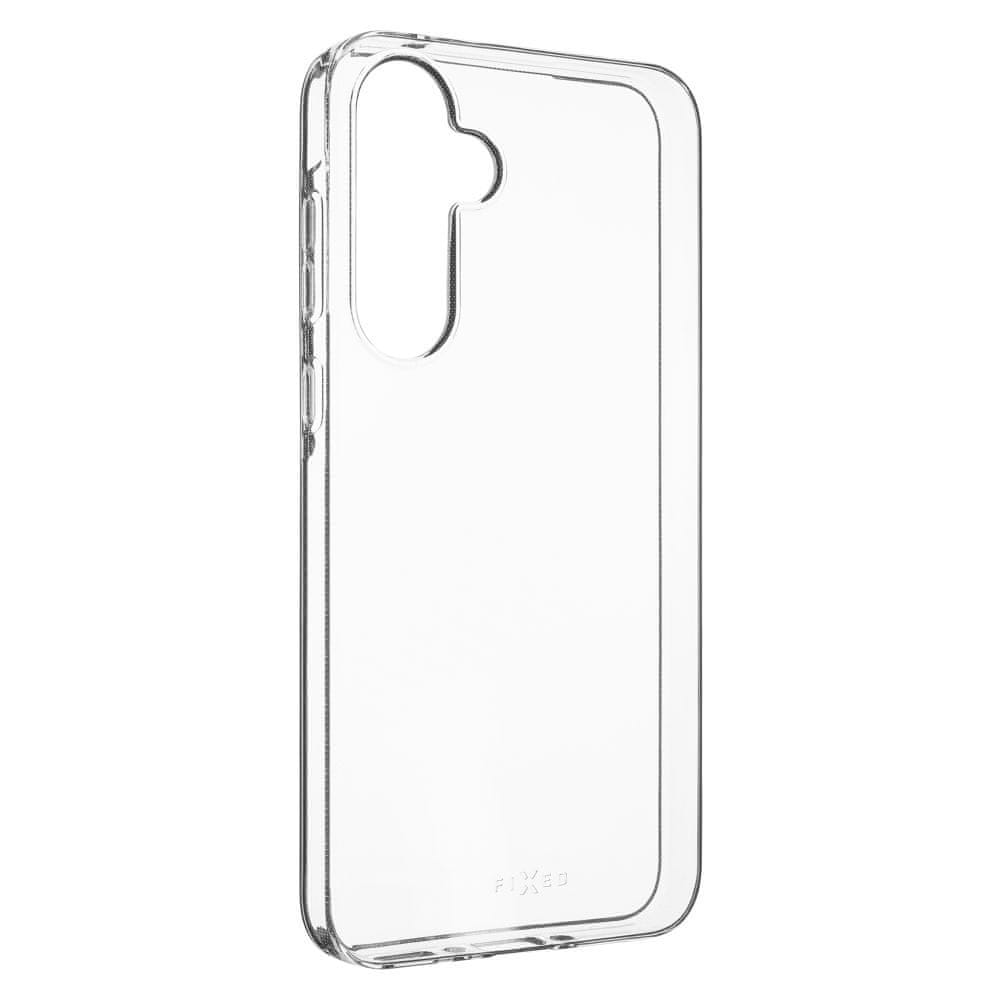 FIXED TPU gélové puzdro Slim AntiUV pre Samsung Galaxy A35 5G FIXTCCA-1262, číre