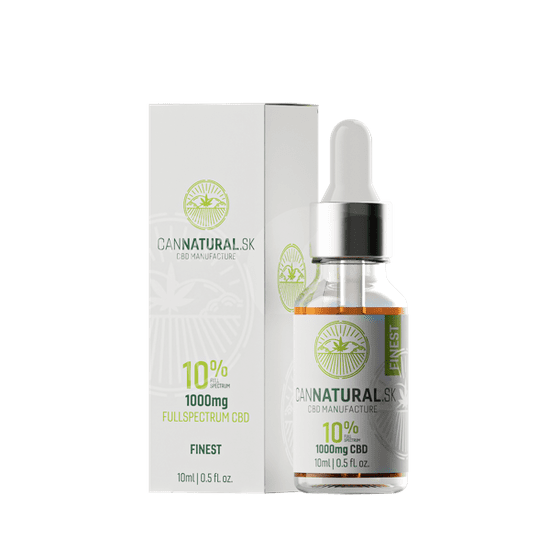 Cannatural.sk 10% Full Spectrum Finest CBD Olej - 10ml