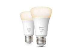 Philips Hue Bluetooth LED White set 2ks žiaroviek Philips 8719514289192 E27 A60 9,5 W 1055lm 2700K stmievateľné