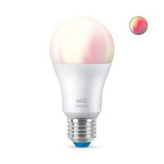 WiZ LED Žiarovka WiZ Colors 8718699787059 E27 A60 8-60W 806lm 2200-6500K, RGB 16 mil. farieb, stmievateľná