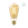 LED Žiarovka WiZ Tunable White Filament Amber 8718699787233 E27 ST64 6,7-50W 640lm 2000-5000K, stmievateľná