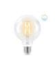 LED Žiarovka WiZ Tunable White Filament 8718699786694 E27 G95 6,7-60W 806lm 2700-6500K, stmievateľná