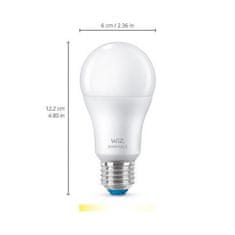 WiZ WiZ SET 2x LED žiarovka E27 A60 8W (60W) 806lm 2700K IP20, stmievateľná