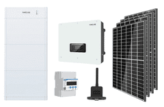 VS ELEKTRO Solárna súprava HYD 6KTL-3PH II BDU+AKU: 5kWh, Počet FVP: 11×460 Wp / 5,1 kWp, Rozvádzač: DC rozvádzač pre 2 reťazce