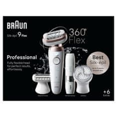 BRAUN epilátor Silk-épil 9 Flex 9-360 3D Biely/Ružový