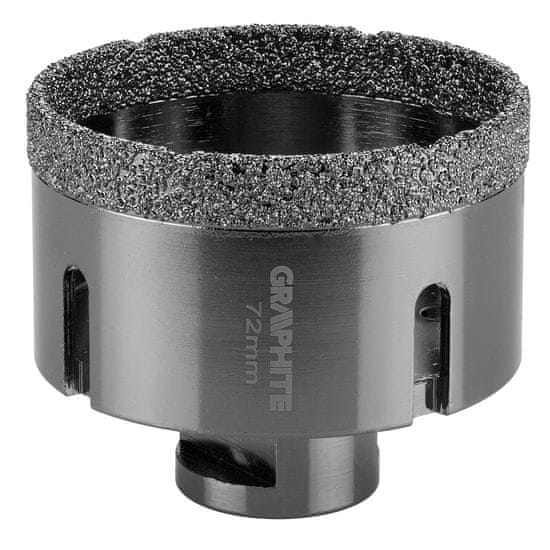 Graphite Diamantová dierová píla 72 mm x M14