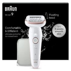 BRAUN epilátor Silk-épil 9-000 Biely/Ružový