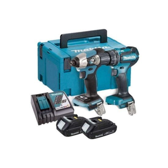 Makita DLX2423AJ aku sada DDF487+DTD157 Li-ion LXT 18V/2,0Ah