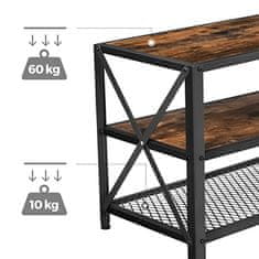 Artenat TV stolík Enigma, 160 cm, hnedá