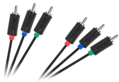 shumee 3RCA-3RCA Komponentný kábel 1,8 m Cabletech štandard