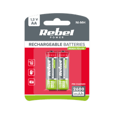shumee REBEL HR6 2600 mAh Ni-MH batérie 2 ks/bl