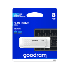 Pamäť Goodram USB 2.0 8GB biela