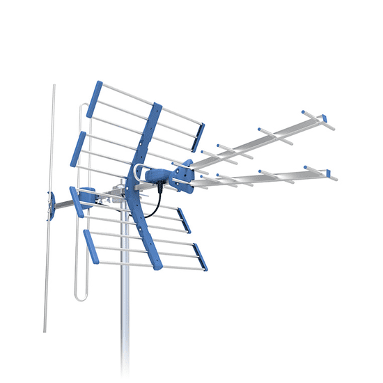 shumee TV anténa DVB-T/T2 VHF/UHF TT W21 Gold COMBO 5G Protected Telkom Telmor