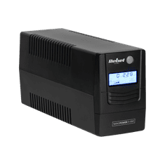 shumee UPS REBEL počítačový núdzový zdroj model Nanopower Plus 850 (offline. 850VA / 480W. 230 V. 50Hz. LCD. USB. RJ45)