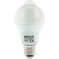 Retlux RLL 317 LED žiarovka Classic 8W A60 E27 PIR, teplá biela 50003802