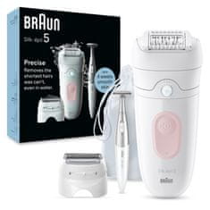 BRAUN epilátor Silk-épil 5-230 Biely/Ružový