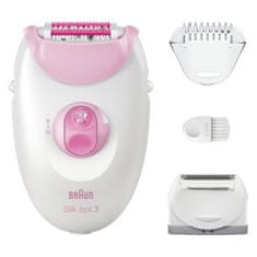 BRAUN epilátor Silk-épil 3-031 Růžový