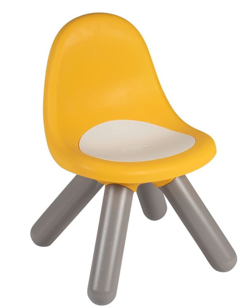 Smoby Detská stolička žltá