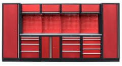 AHProfi Kvalitný PROFI RED dielenský nábytok 3920 x 495 x 2000 mm - RTGS1300A88