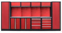 AHProfi Kvalitný PROFI RED dielenský nábytok 3920 x 495 x 2000 mm - RTGS1300BB8