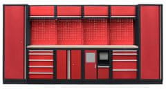 AHProfi Kvalitný PROFI RED dielenský nábytok 3920 x 495 x 2000 mm - RTGS1301AR Profi Red